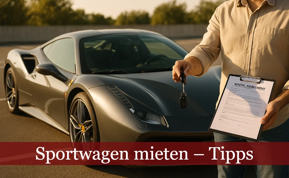 Sportwagen mieten – Tipps